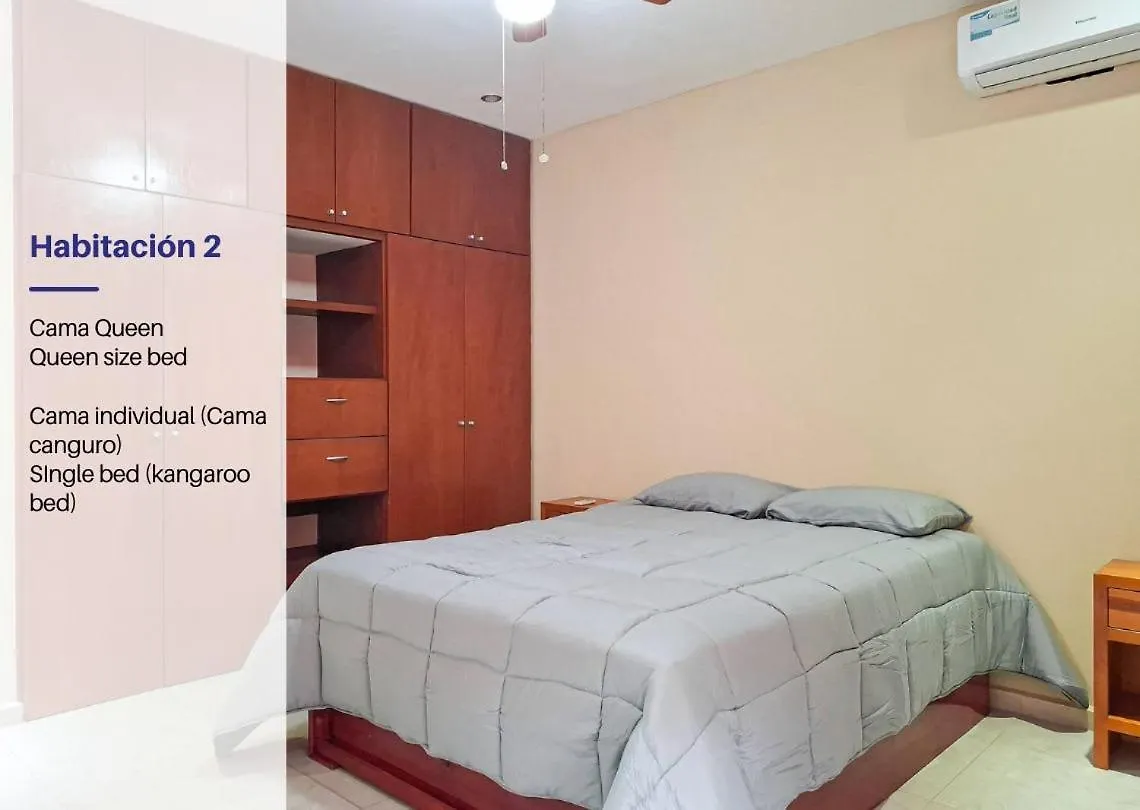 New Apartment With 2 Bedrooms In Puerto Morelos 0*,  Mexico
